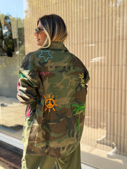 MILITARY OVERSIZED JACKET