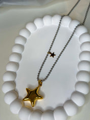 STELLAR BALL CHAIN NECKLACE