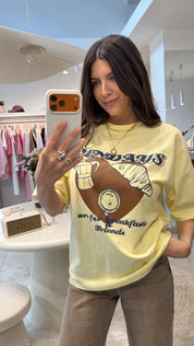 BUTTER YELLOW BRUNCH TEE