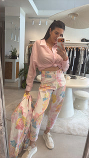 FLORAL MIST JEANS