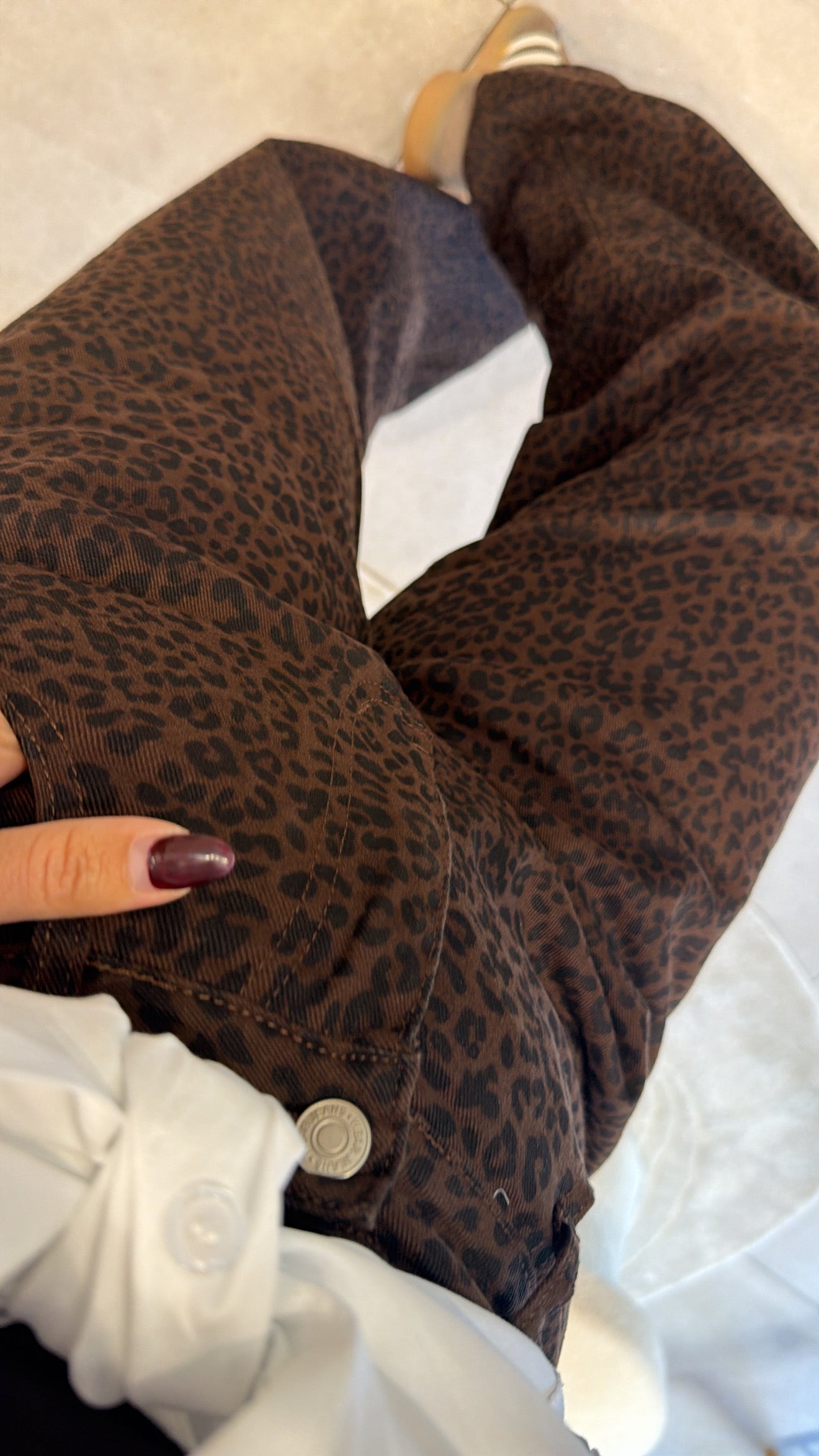 MIDNIGHT LEOPARD JEANS