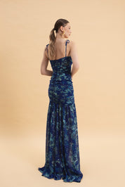 ETHEREAL BLUE MAXI DRESS