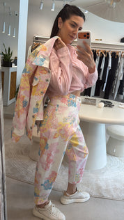 FLORAL MIST JEANS