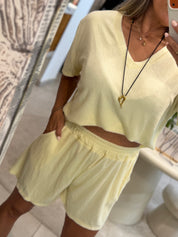 LEMON LOUNGE SET