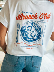 SLOW SUNDAY COTTON T-SHIRT