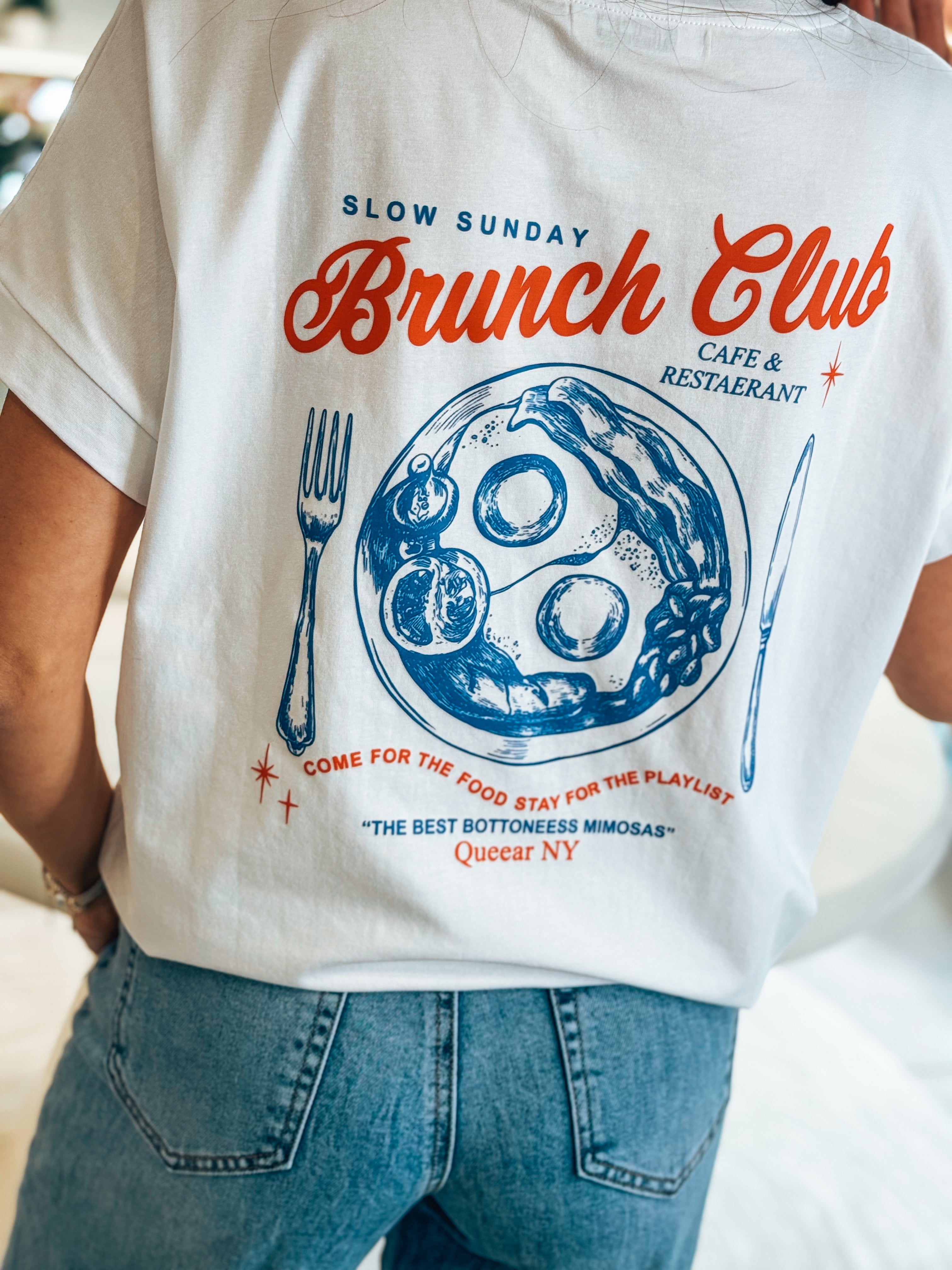 SLOW SUNDAY COTTON T-SHIRT