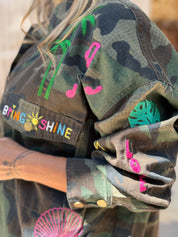 MILITARY OVERSIZED JACKET