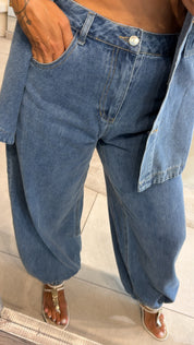 AYRA  BLUE JEAN SET