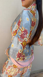 ORNATE SILK CO-ORD SET