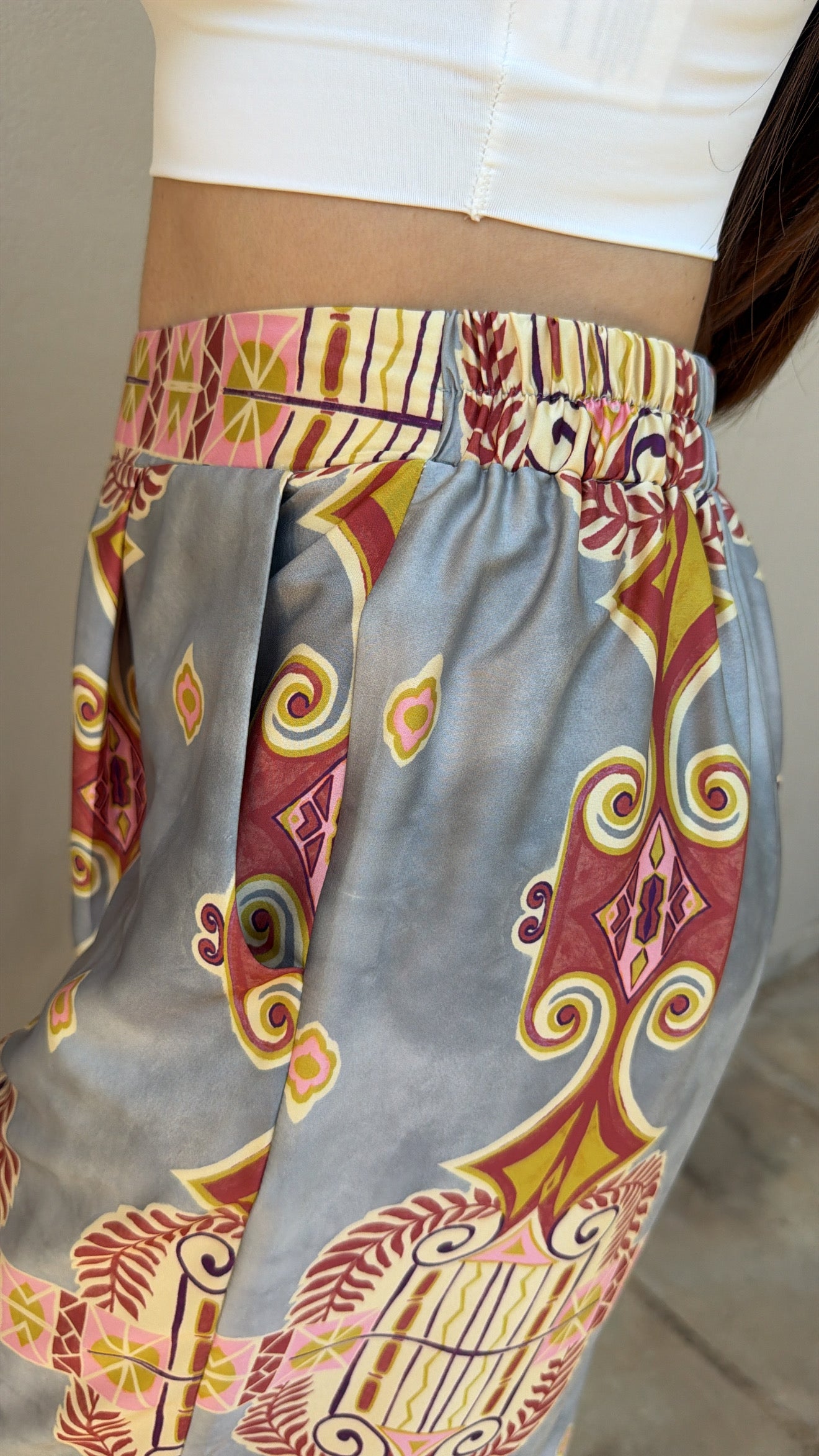ORNATE SILK CO-ORD SET