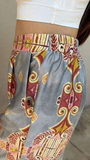 ORNATE SILK CO-ORD SET