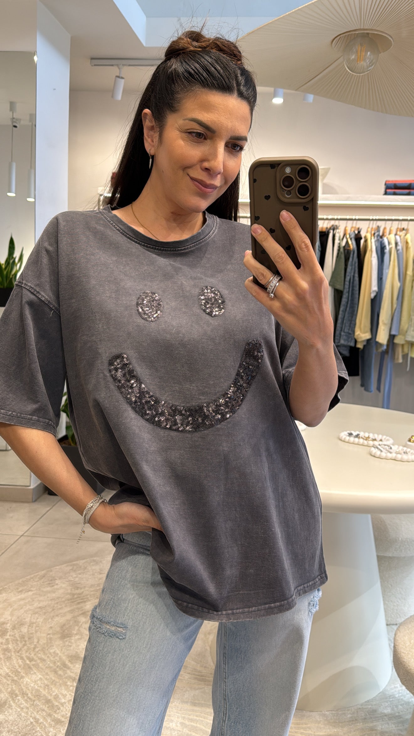 WEAR THE SMILE OVERSIZED T-SHIRT