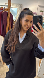 COMFORT POLO BLACK SET