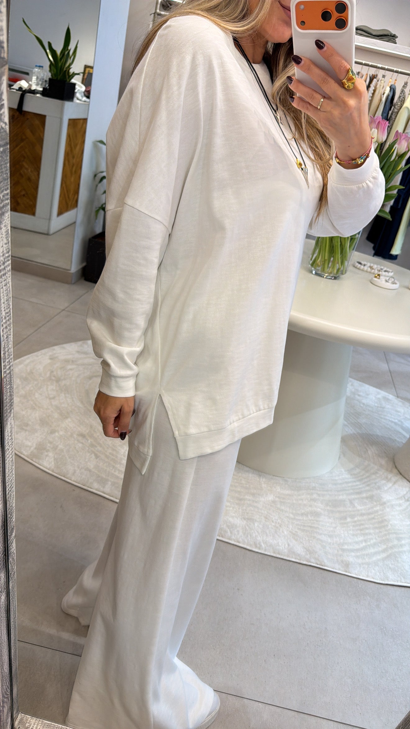 COMFORT OFF WHITE COTTON SET