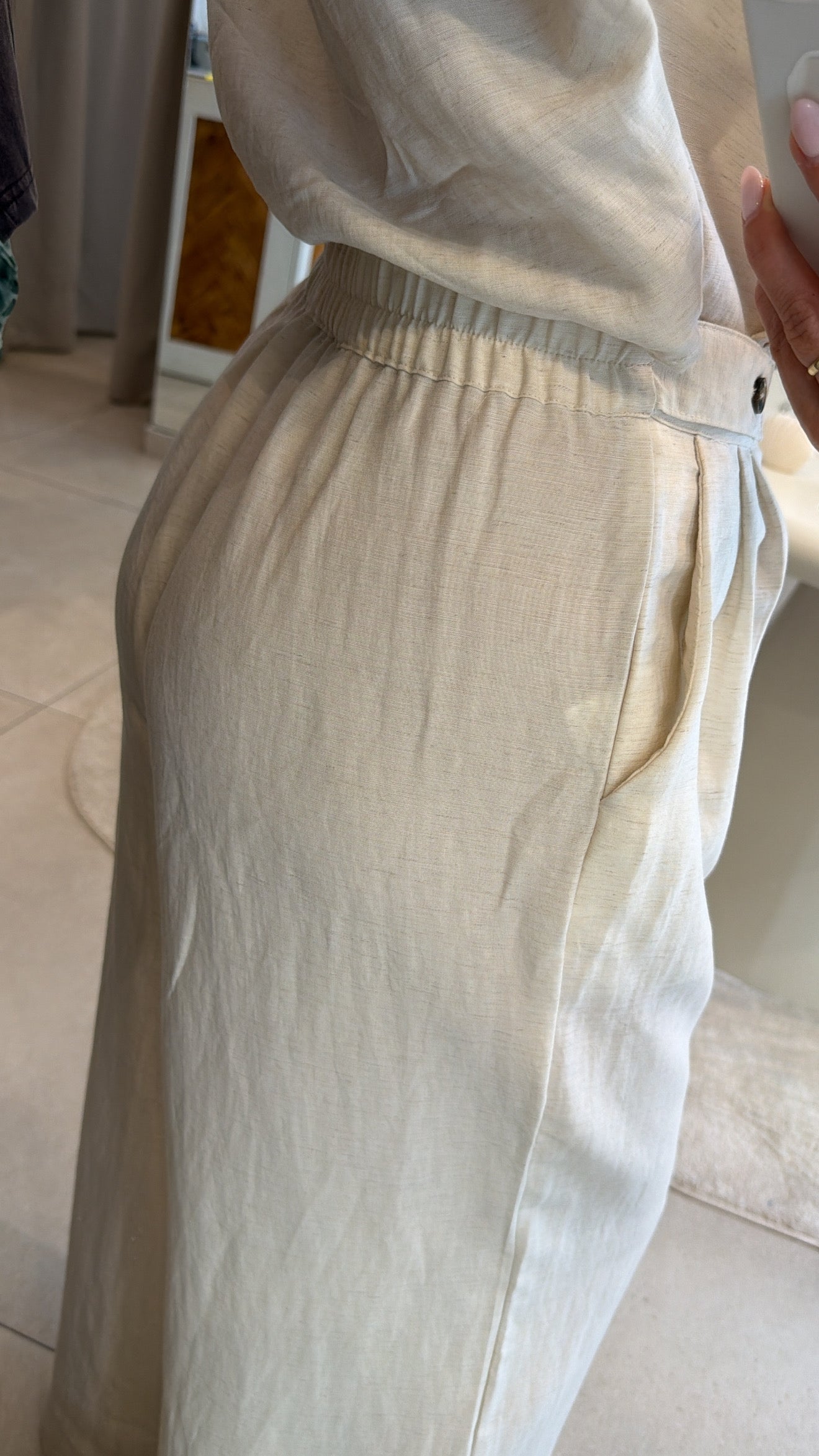 GRACE UTILITY BEIGE JUMPSUIT