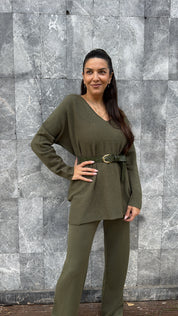 MOLLY SOFT TOUCH SET-OLIVE
