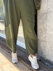 KHAKI BAGGY JOGGER PANTS