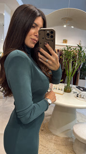 SIRENE PETROL DRESS