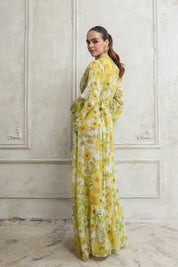 CITRUS POLYMORPHIC KIMONO DRESS