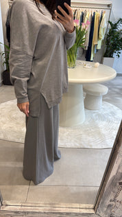 COMFORT OFF GREY COTTON SET