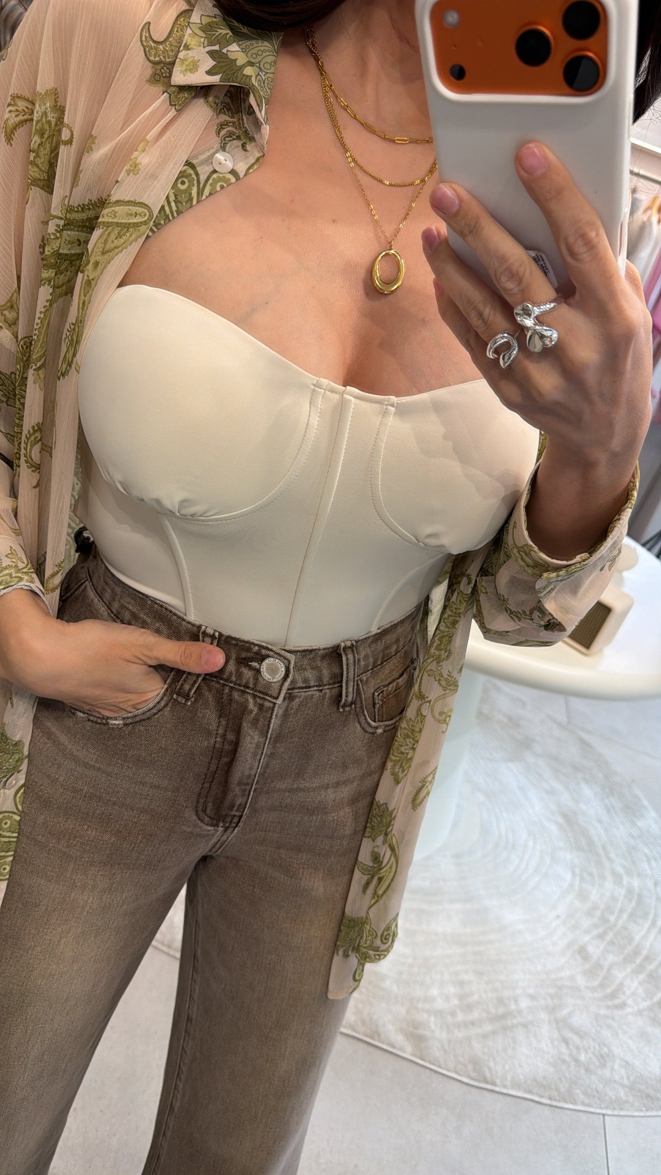 DIVA CREAM CORSET