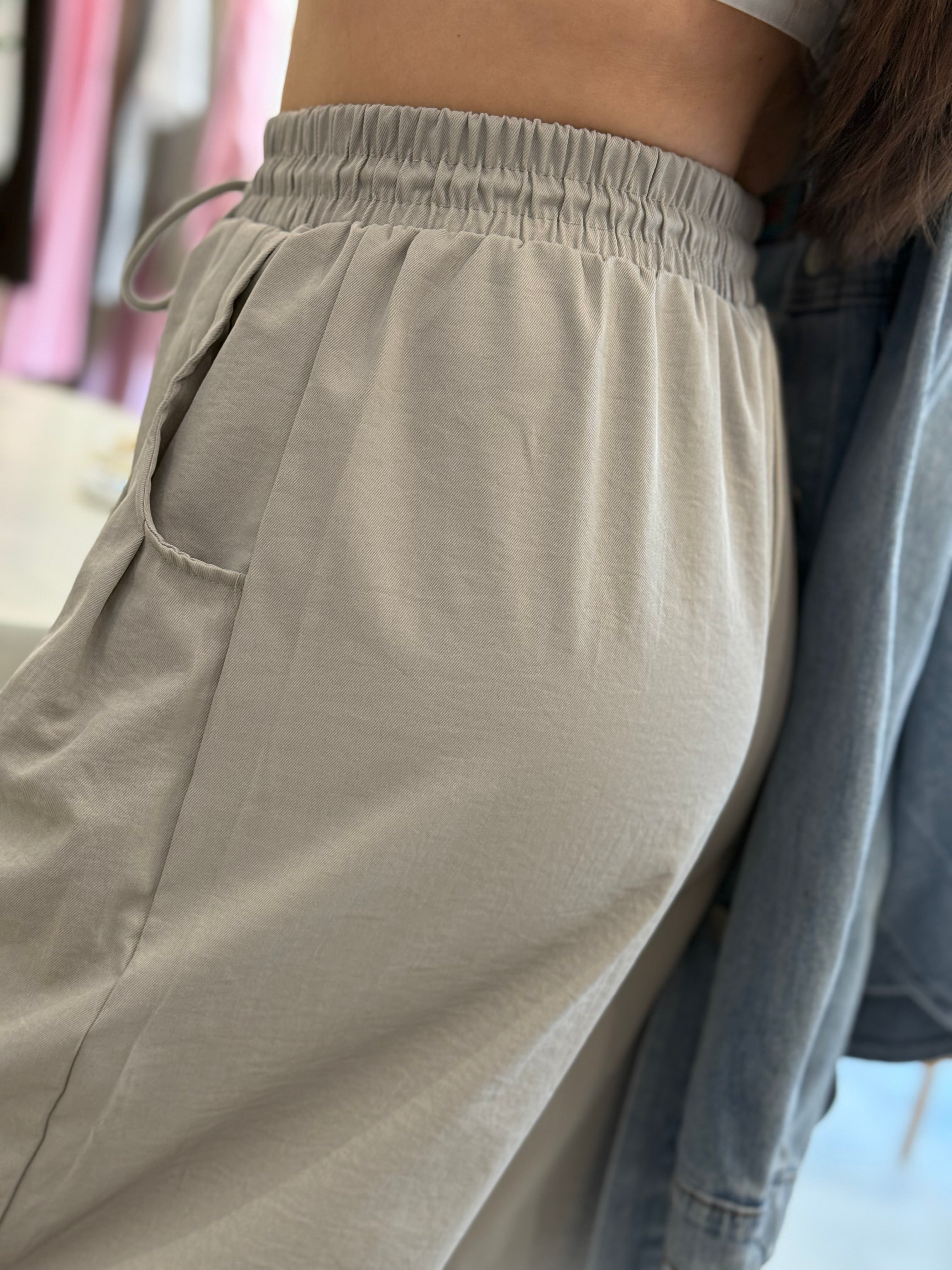 ROXY GREY JOGGER PANTS