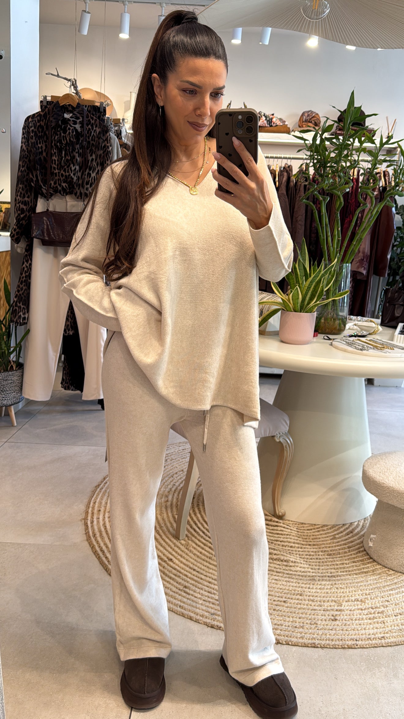 MOLLY SOFT TOUCH SET- CREAM