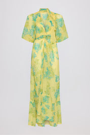 LIME PETALS KIMONO
