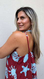 OCEANIA TERRACOTTA JUMPSUIT