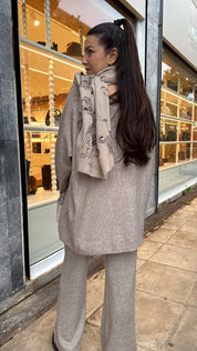 MOLLY SOFT TOUCH SET-TAUPE MELANGE