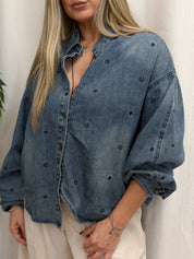 DENIM SWEETHEART SHIRT