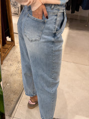 SOFT BLUE FLEX DENIM