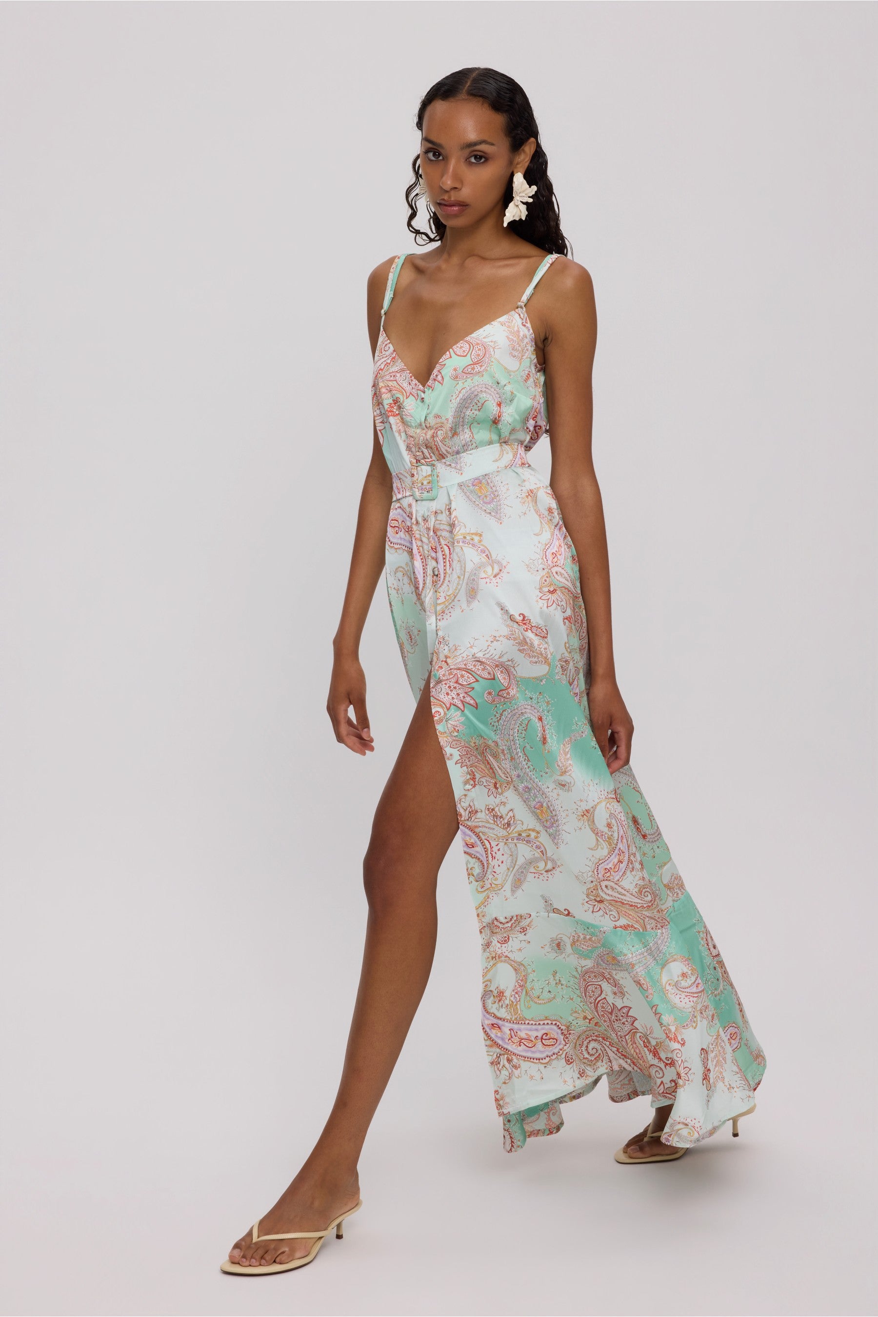 KIMOLOS LONG SHIRTDRESS