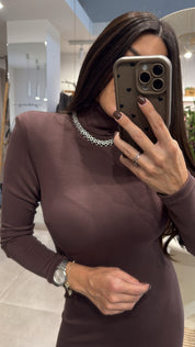 SIRENE BROWN DRESS