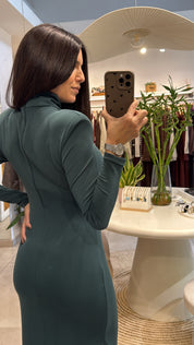 SIRENE PETROL DRESS