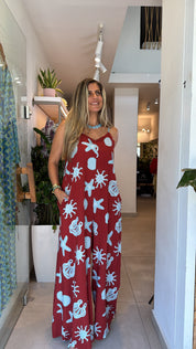 OCEANIA TERRACOTTA JUMPSUIT