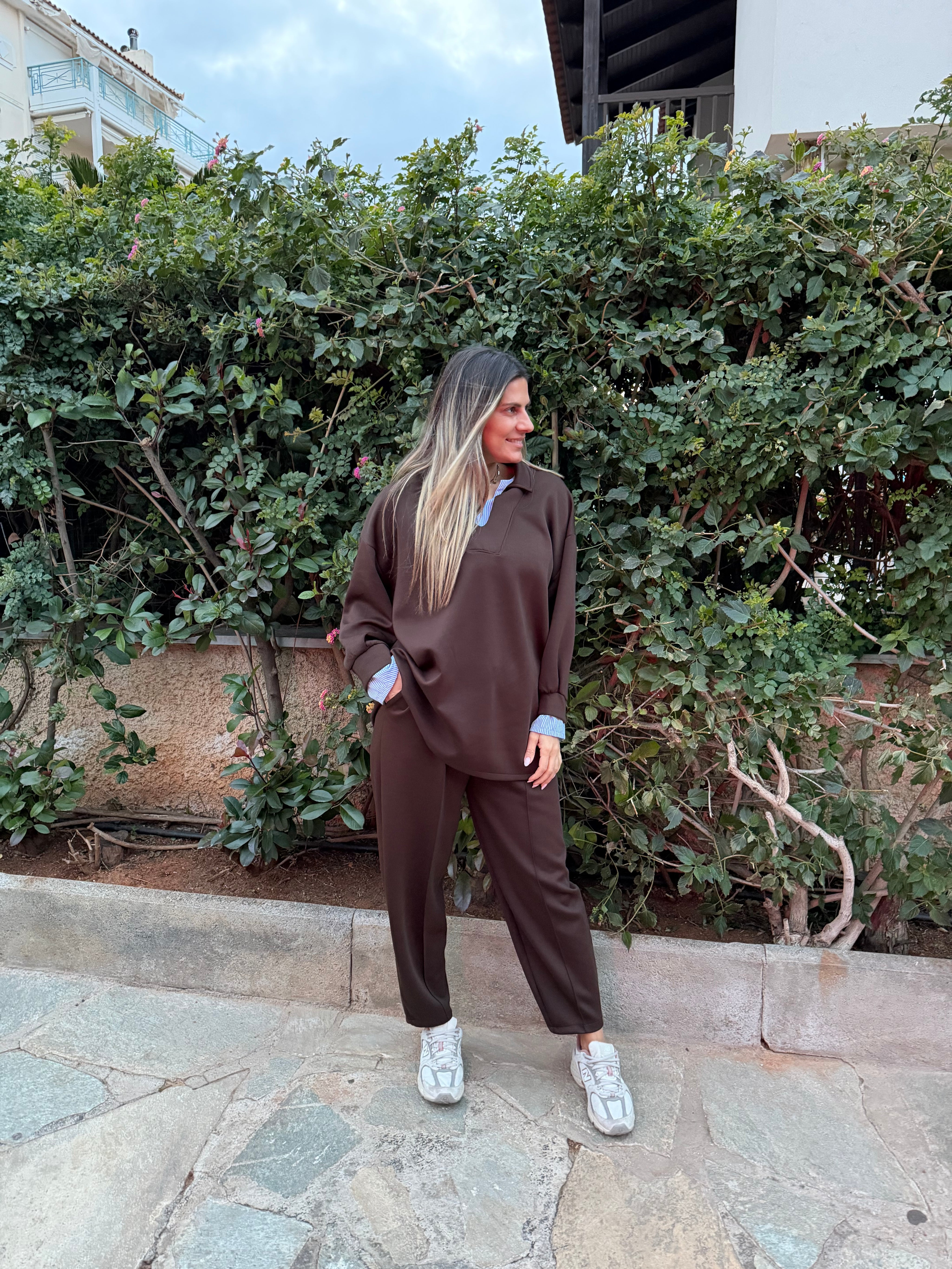 COMFORT POLO BROWN SET