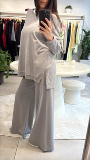 COMFORT OFF GREY COTTON SET