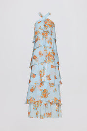 ERATO RUFFLE DRESS