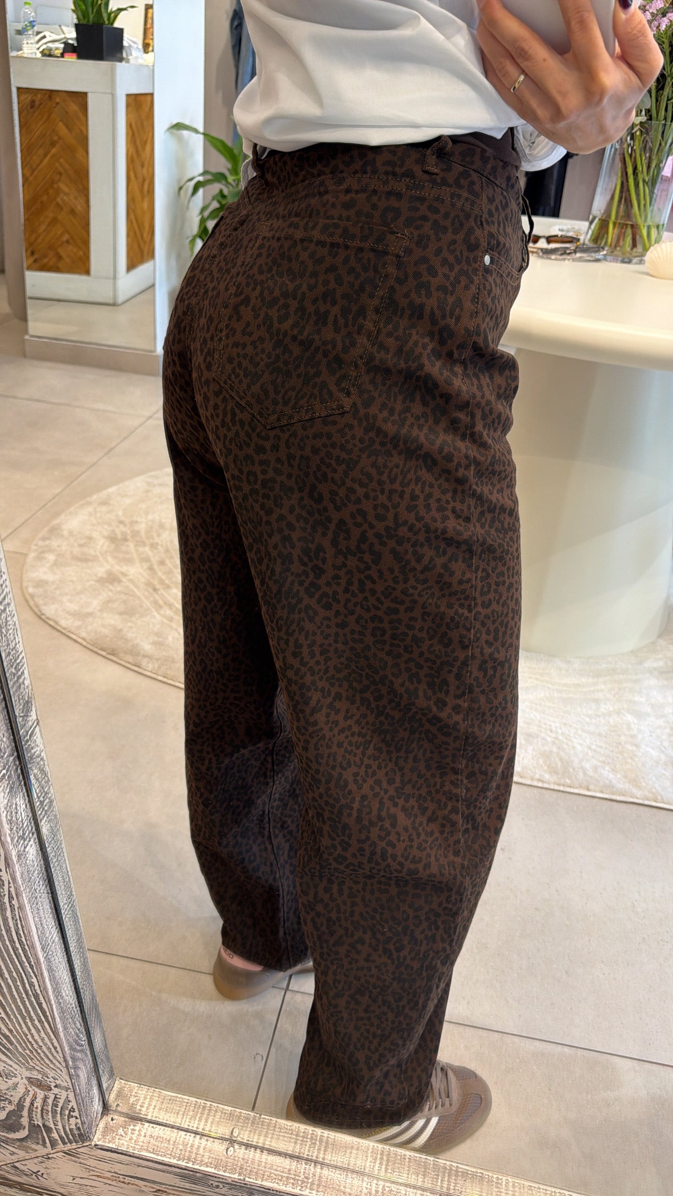 MIDNIGHT LEOPARD JEANS