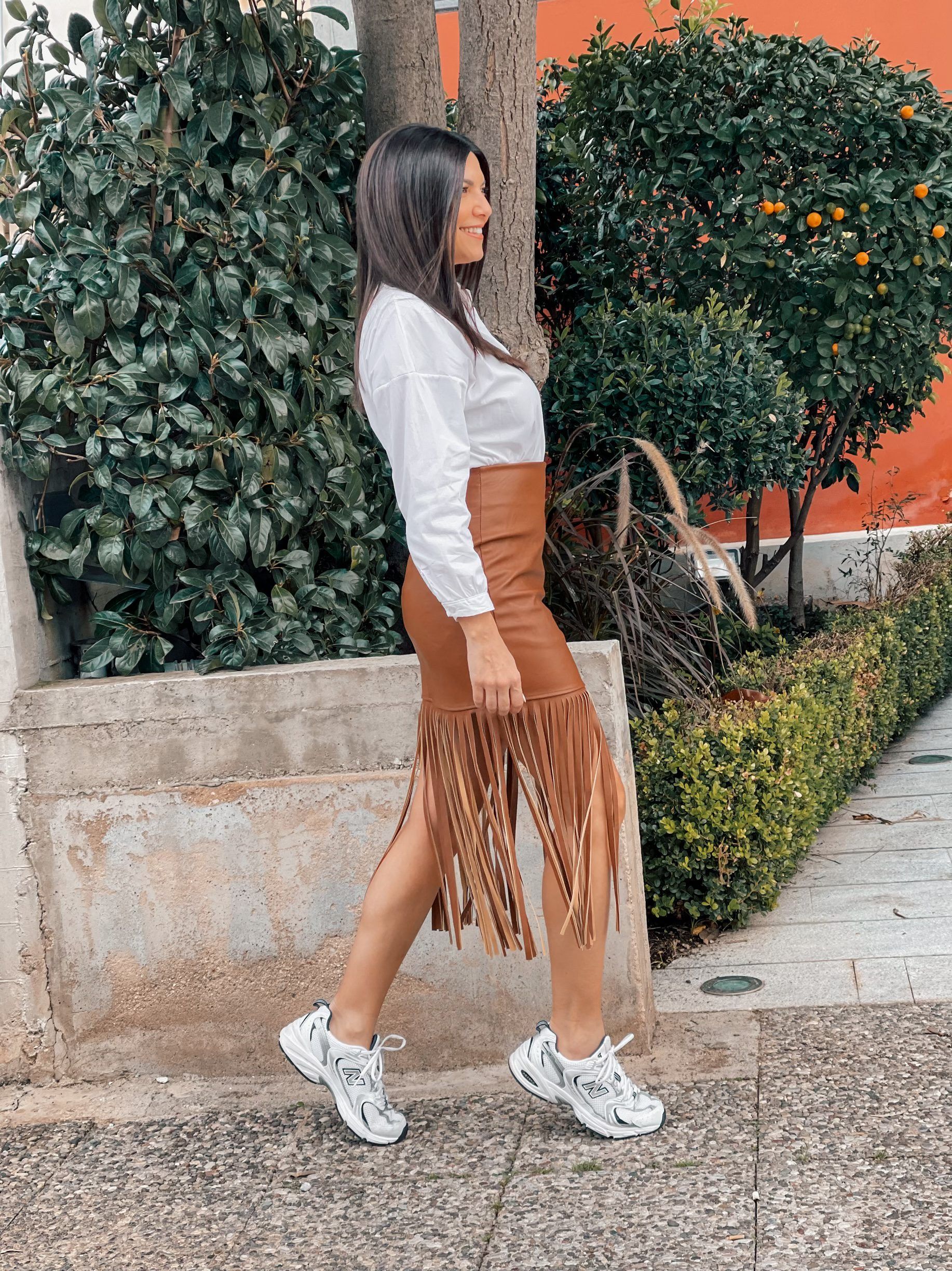 FRINGE SKIRT