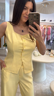 AYRA PASTEL YELLOW SET