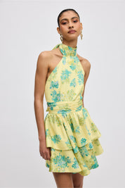 LIME MINI DRESS