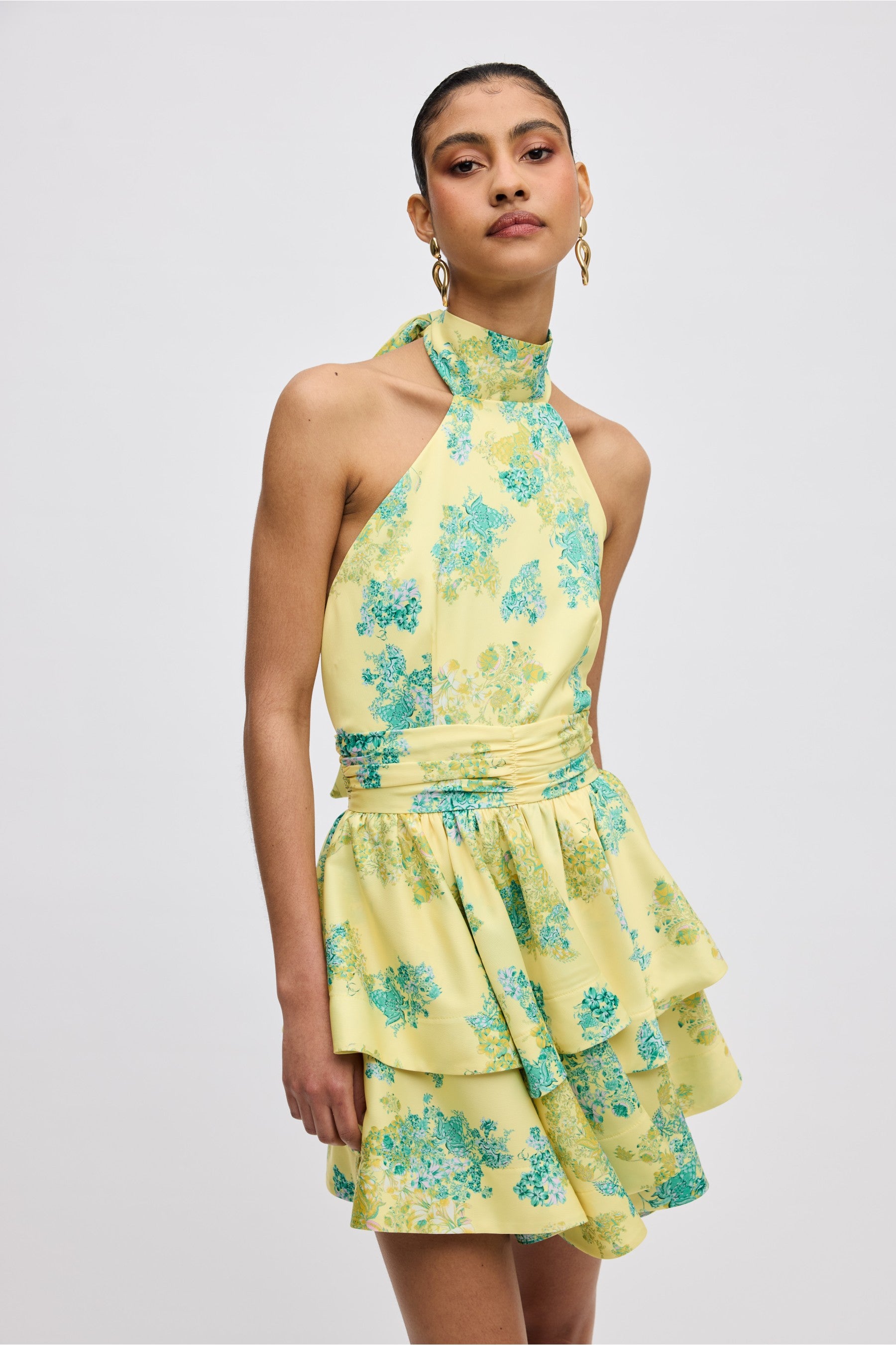 LIME MINI DRESS