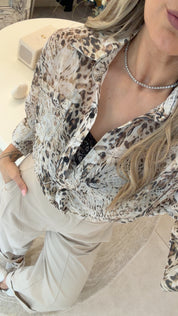 SNAKE MUSE LINGERIE SHIRT