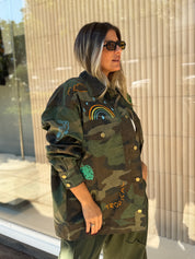 MILITARY OVERSIZED JACKET