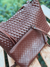 TERRA COTTA HOOBO BAG