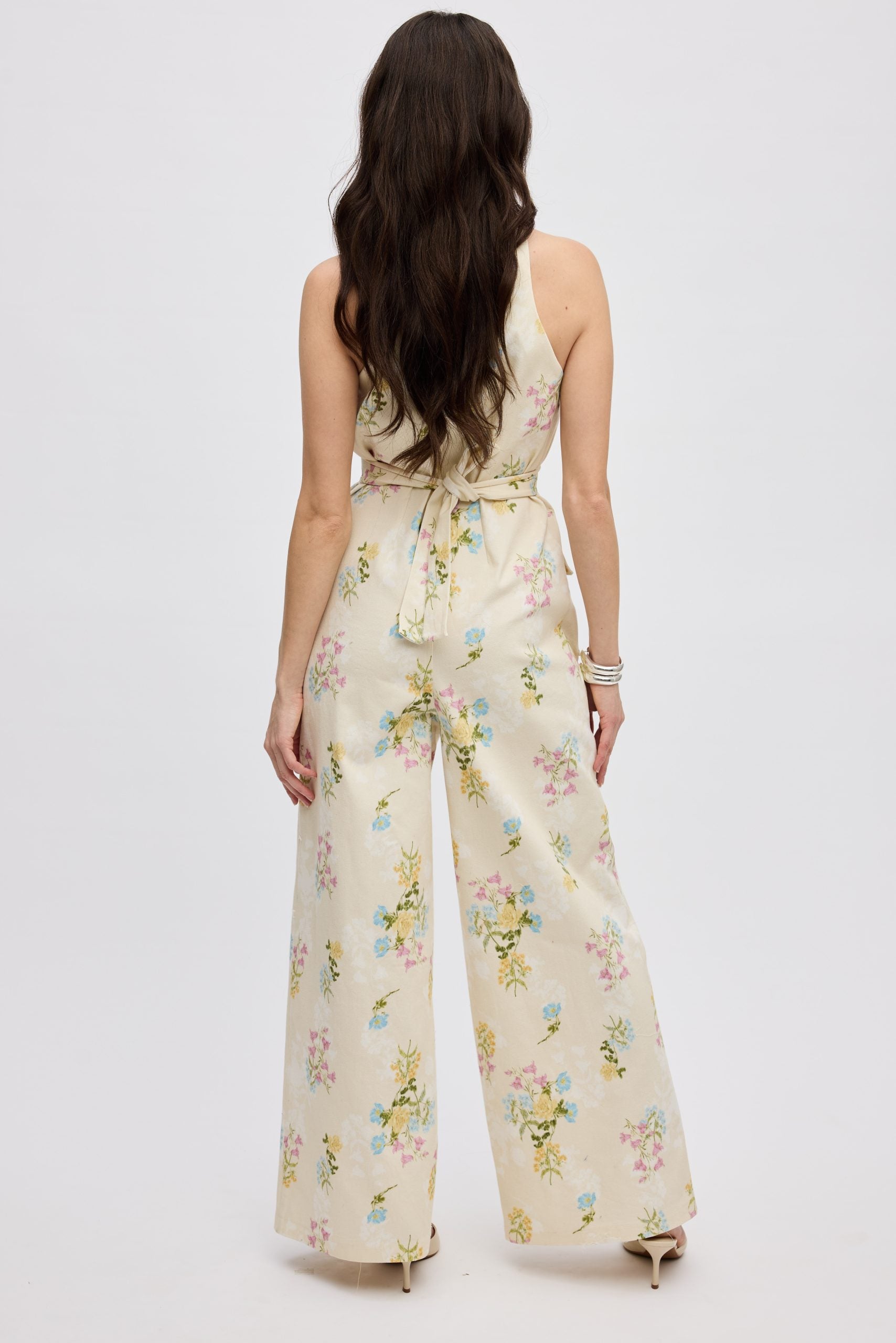 BUTTER BLOSSOM JEAN JUMPSUIT