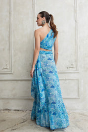 LAGUNA MAXI POLYMORPHIC WRAP SKIRT