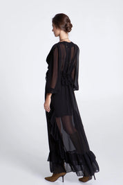 BLACK SWAN MAXI DRESS 